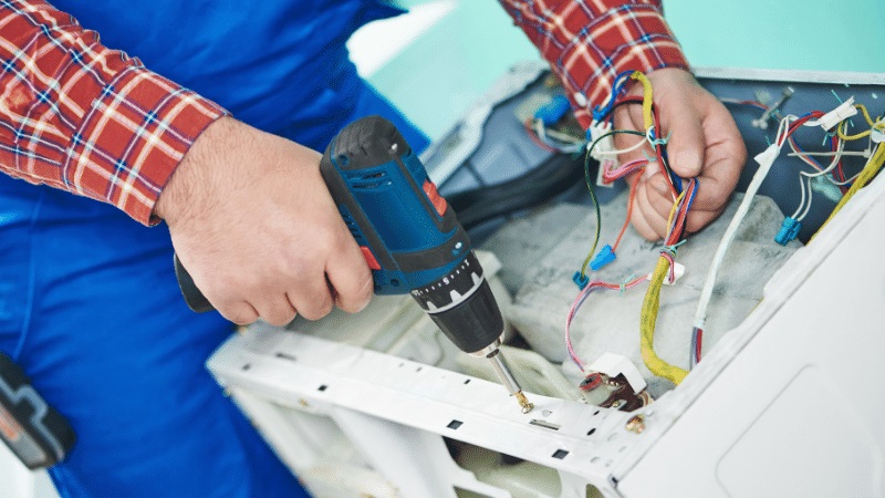 Şereflikoçhisar Toshiba Toshiba çamaşır makinesi kart tamiri – Su almama arızası orijinal parça ile giderildi. - Teknik servis örneği